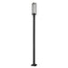 Z-Lite Aura Outdoor Post Mounted Fixture Black 1 Light 5013PHBS-536P-BK | theLightShop