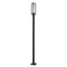 Z-Lite Aura Outdoor Post Mounted Fixture Black 1 Light 5013PHBS-536P-BK | theLightShop