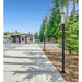 Z-Lite Aura Outdoor Post Mounted Fixture Black 1 Light 5013PHBS-536P-BK | theLightShop