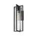 Z-Lite Aura Outdoor Wall Sconce Black 1 Light 5013B-BK | theLightShop