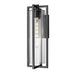 Z-Lite Aura Outdoor Wall Sconce Black 1 Light 5013B-BK | theLightShop