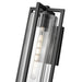 Z-Lite Aura Outdoor Wall Sconce Black 1 Light 5013B-BK | theLightShop