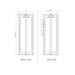 Z-Lite Aura Outdoor Wall Sconce Black 1 Light 5013B-BK | theLightShop