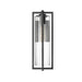 Z-Lite Aura Outdoor Wall Sconce Black 1 Light 5013B-BK | theLightShop