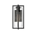 Z-Lite Aura Outdoor Wall Sconce Black 1 Light 5013M-BK | theLightShop