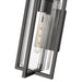 Z-Lite Aura Outdoor Wall Sconce Black 1 Light 5013M-BK | theLightShop