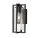 Z-Lite Aura Outdoor Wall Sconce Black 1 Light 5013S-BK | theLightShop