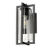 Z-Lite Aura Outdoor Wall Sconce Black 1 Light 5013S-BK | theLightShop