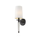 Z-Lite Avery Matte Black Wall Sconce 810-1S-MB | theLightShop