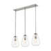 Z-Lite Ayra Brushed Nickel Island-Billiard 488P8-3L-BN | theLightShop