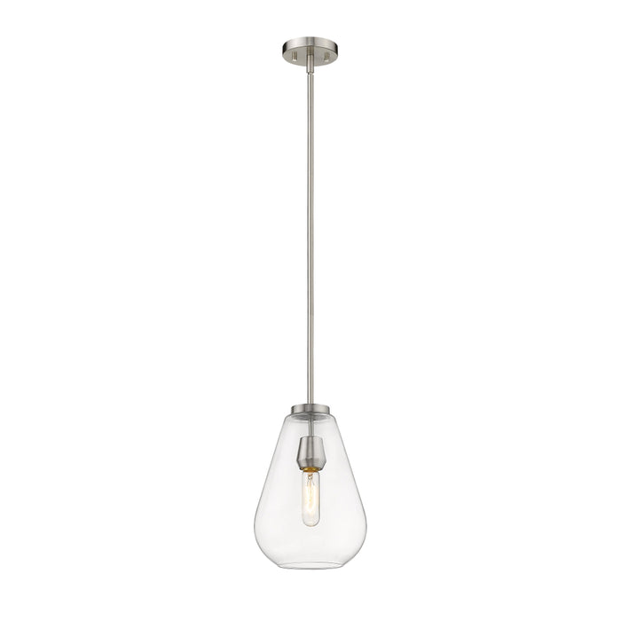 Z-Lite Ayra Brushed Nickel Pendant 488P8-BN | theLightShop