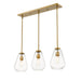 Z-Lite Ayra Olde Brass Island-Billiard 488P8-3L-OBR | theLightShop