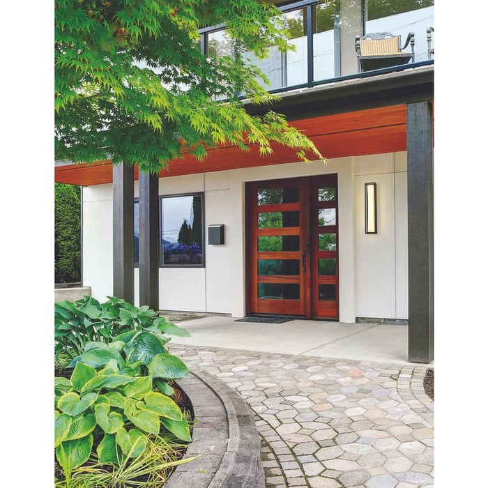 Z-Lite Baden Black LED Outdoor Wall Sconce 587M-BK-LED | theLightShop
