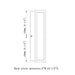 Z-Lite Baden Black LED Outdoor Wall Sconce 587S-BK-LED | theLightShop