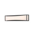 Z-Lite Baden Matte Black LED Vanity 1933-24MB-LED | theLightShop