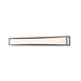 Z-Lite Baden Matte Black LED Vanity 1933-46MB-LED | theLightShop