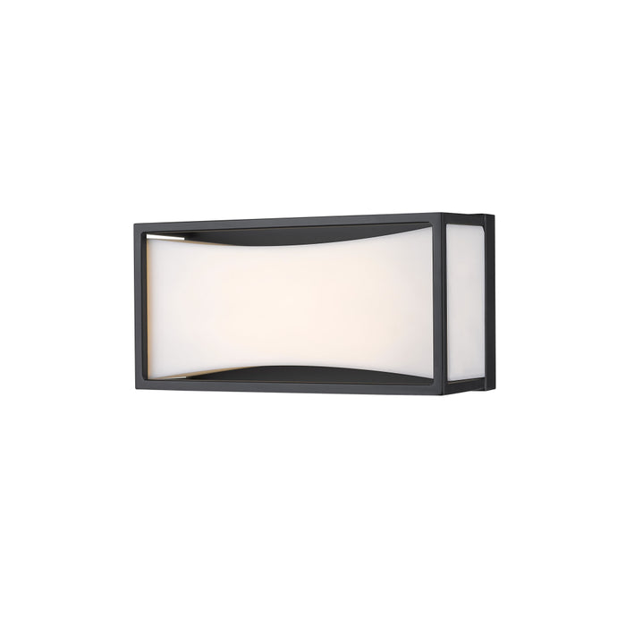 Z-Lite Baden Matte Black LED Vanity 1933-8MB-LED | theLightShop