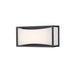 Z-Lite Baden Matte Black LED Vanity 1933-8MB-LED | theLightShop