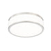 Z-Lite Ballord Flushmount Brushed Nickel LED 1 Light 12 Inch 1012F12-BN-LED | theLightShop