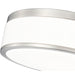 Z-Lite Ballord Flushmount Brushed Nickel LED 1 Light 12 Inch 1012F12-BN-LED | theLightShop