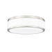 Z-Lite Ballord Flushmount Brushed Nickel LED 1 Light 12 Inch 1012F12-BN-LED | theLightShop