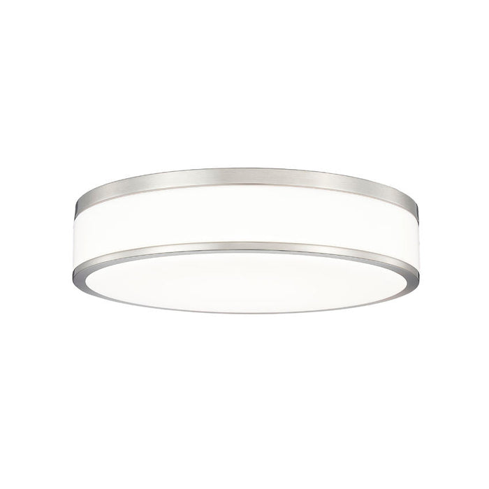 Z-Lite Ballord Flushmount Brushed Nickel LED 1 Light 16 Inch 1012F16-BN-LED | theLightShop