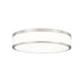 Z-Lite Ballord Flushmount Brushed Nickel LED 1 Light 16 Inch 1012F16-BN-LED | theLightShop