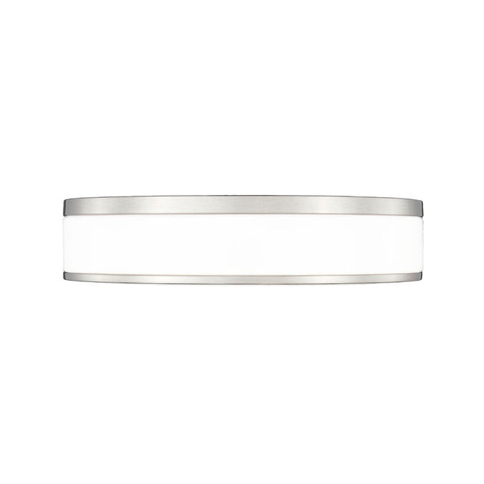 Z-Lite Ballord Flushmount Brushed Nickel LED 1 Light 16 Inch 1012F16-BN-LED | theLightShop