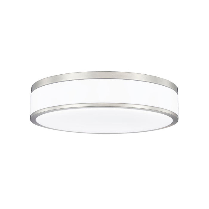 Z-Lite Ballord Flushmount Brushed Nickel LED 1 Light 16 Inch 1012F16-BN-LED | theLightShop