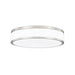 Z-Lite Ballord Flushmount Brushed Nickel LED 1 Light 16 Inch 1012F16-BN-LED | theLightShop