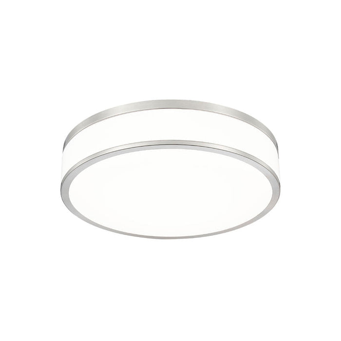 Z-Lite Ballord Flushmount Brushed Nickel LED 1 Light 16 Inch 1012F16-BN-LED | theLightShop