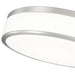 Z-Lite Ballord Flushmount Brushed Nickel LED 1 Light 16 Inch 1012F16-BN-LED | theLightShop