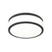 Z-Lite Ballord Flushmount Matte Black LED 1 Light 12 Inch 1012F12-MB-LED | theLightShop