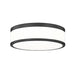 Z-Lite Ballord Flushmount Matte Black LED 1 Light 12 Inch 1012F12-MB-LED | theLightShop