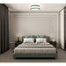 Z-Lite Ballord Flushmount Matte Black LED 1 Light 12 Inch 1012F12-MB-LED | theLightShop