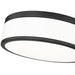 Z-Lite Ballord Flushmount Matte Black LED 1 Light 12 Inch 1012F12-MB-LED | theLightShop