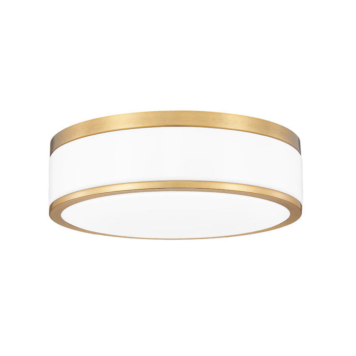 Z-Lite Ballord Flushmount Modern Gold LED 1 Light 12 Inch 1012F12-MGLD-LED | theLightShop