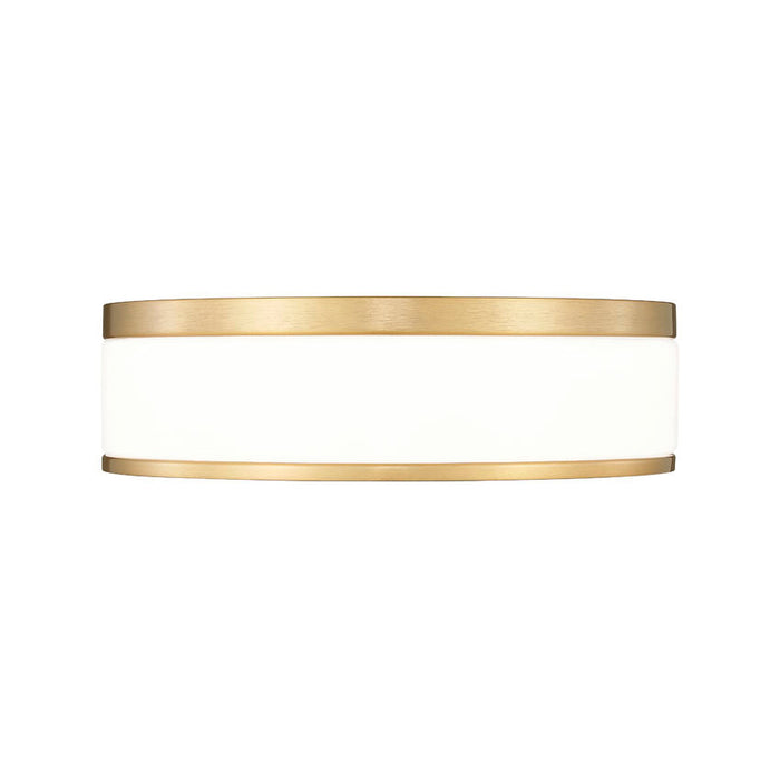 Z-Lite Ballord Flushmount Modern Gold LED 1 Light 12 Inch 1012F12-MGLD-LED | theLightShop