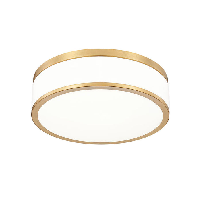 Z-Lite Ballord Flushmount Modern Gold LED 1 Light 12 Inch 1012F12-MGLD-LED | theLightShop