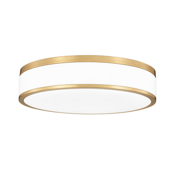 Z-Lite Ballord Flushmount Modern Gold LED 1 Light 16 Inch 1012F16-MGLD-LED | theLightShop