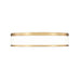 Z-Lite Ballord Flushmount Modern Gold LED 1 Light 16 Inch 1012F16-MGLD-LED | theLightShop