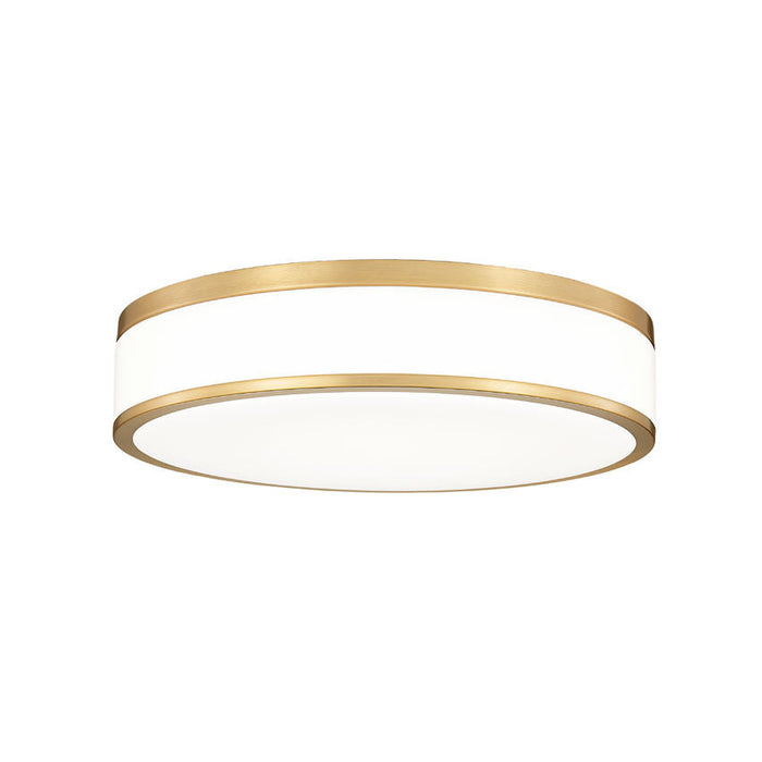 Z-Lite Ballord Flushmount Modern Gold LED 1 Light 16 Inch 1012F16-MGLD-LED | theLightShop