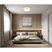 Z-Lite Ballord Flushmount Modern Gold LED 1 Light 16 Inch 1012F16-MGLD-LED | theLightShop