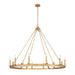 Z-Lite Barclay 12 Light Chandelier - Rubbed Brass