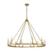 Z-Lite Barclay Olde Brass Chandelier 482R-12OBR | theLightShop
