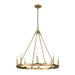 Z-Lite Barclay Olde Brass Chandelier 482R-8OBR | theLightShop