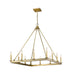 Z-Lite Barclay Olde Brass Chandelier 482S-12OBR | theLightShop