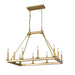 Z-Lite Barclay Olde Brass Island-Billiard 482-10L-OBR | theLightShop