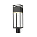 Z-Lite Barwick Black LED Outdoor Post Mount Fixture 585PHMR-BK-LED | theLightShop