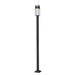 Z-Lite Barwick Black LED Outdoor Post Mounted Fixture 585PHMS-536P-BK-LED | theLightShop